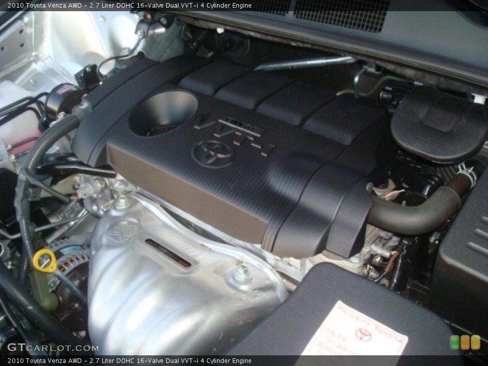 2.7 Liter DOHC 16-Valve Dual VVT-i 4 Cylinder Engine for the 2010 Toyota Venza #43650466