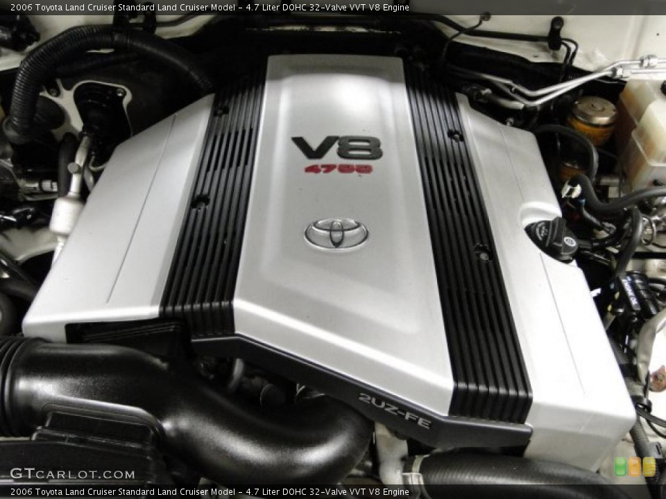 4.7 Liter DOHC 32-Valve VVT V8 Engine for the 2006 Toyota Land Cruiser #43659343