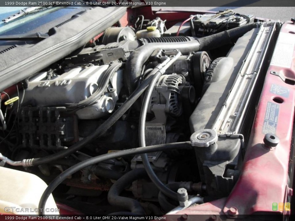 8.0 Liter OHV 20-Valve Magnum V10 Engine for the 1999 Dodge Ram 2500 #43667611