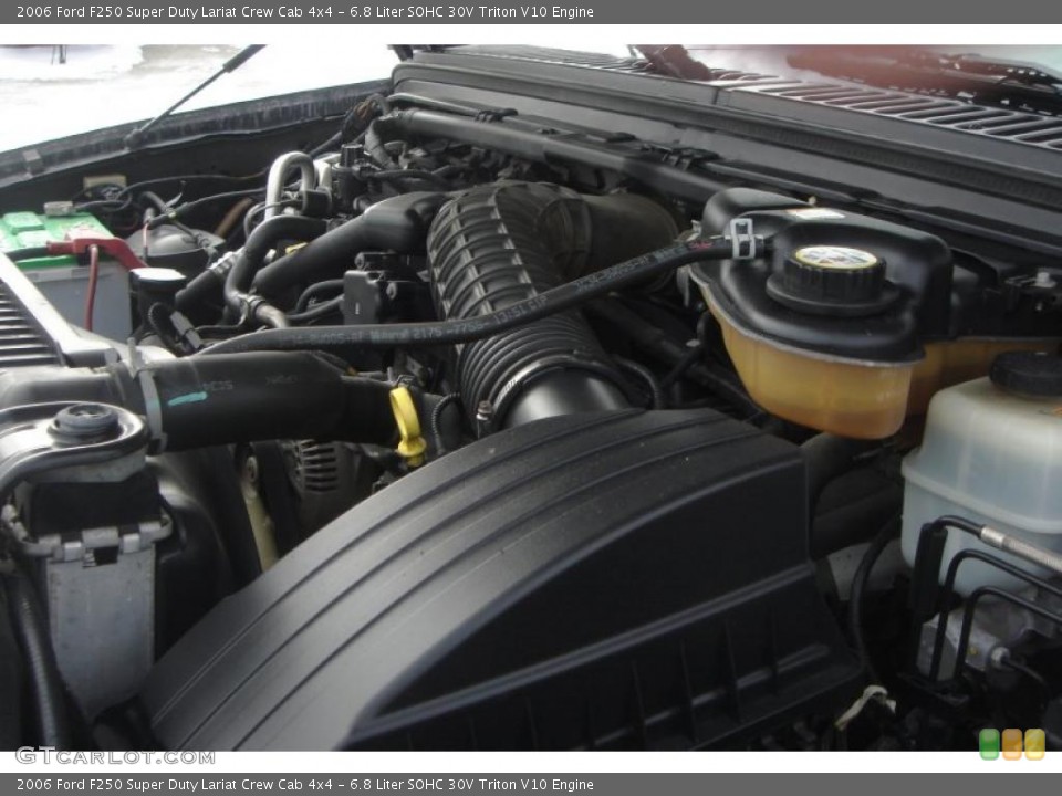 6.8 Liter SOHC 30V Triton V10 Engine for the 2006 Ford F250 Super Duty #43683536