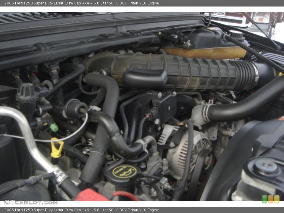 6.8 Liter SOHC 30V Triton V10 Engine for the 2006 Ford F250 Super Duty #43683540