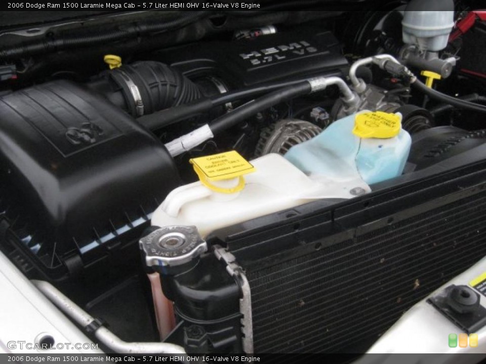 5.7 Liter HEMI OHV 16-Valve V8 Engine for the 2006 Dodge Ram 1500 #43688448