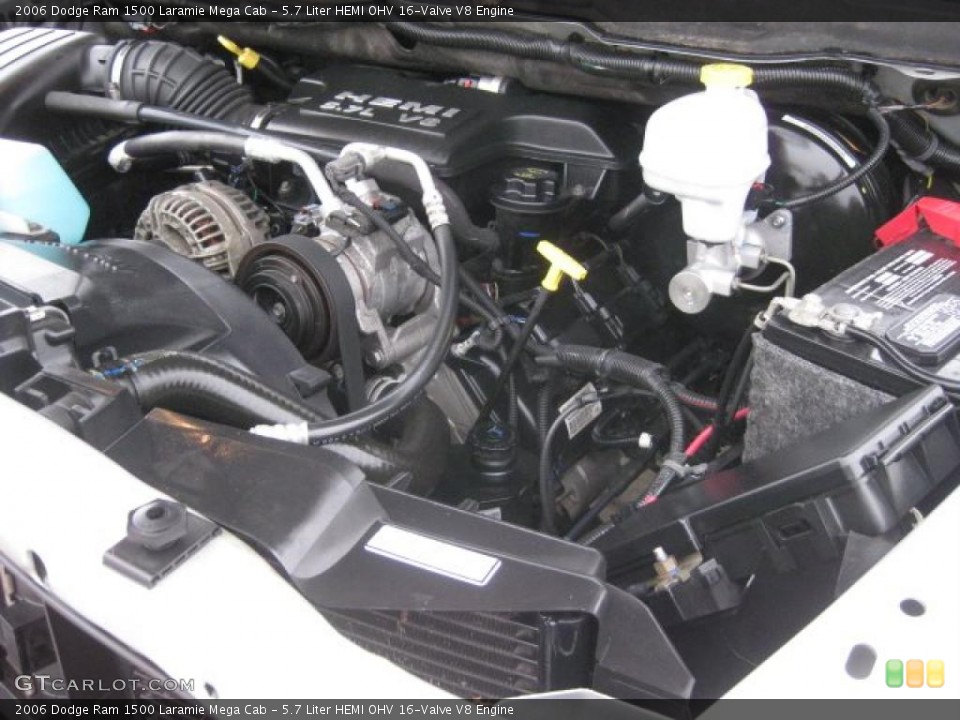 5.7 Liter HEMI OHV 16-Valve V8 Engine for the 2006 Dodge Ram 1500 #43688464