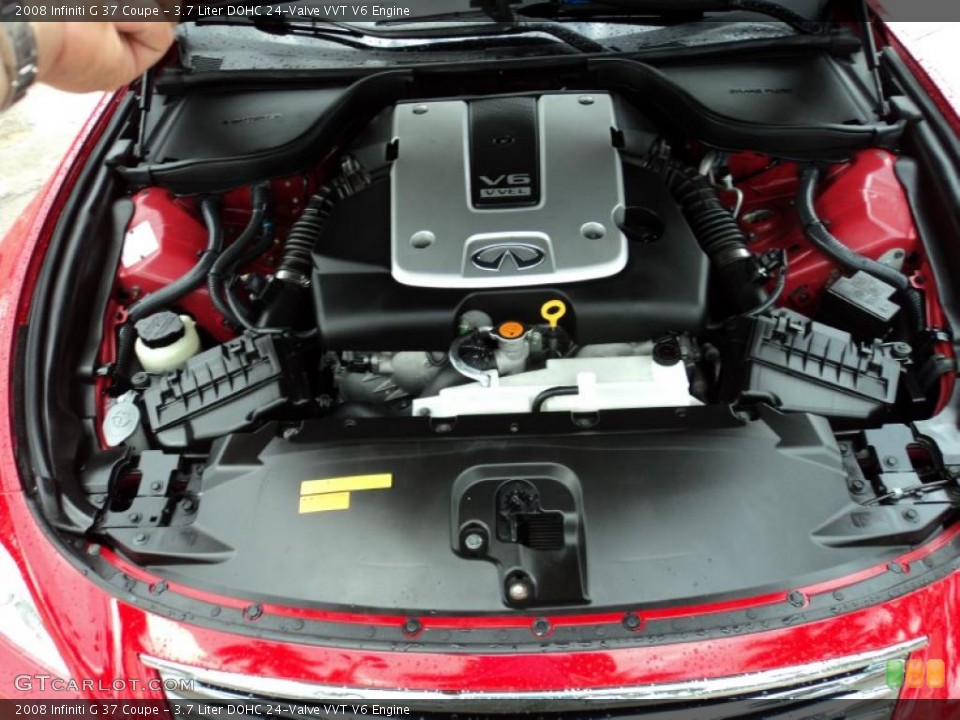 3.7 Liter DOHC 24-Valve VVT V6 Engine for the 2008 Infiniti G #43700552