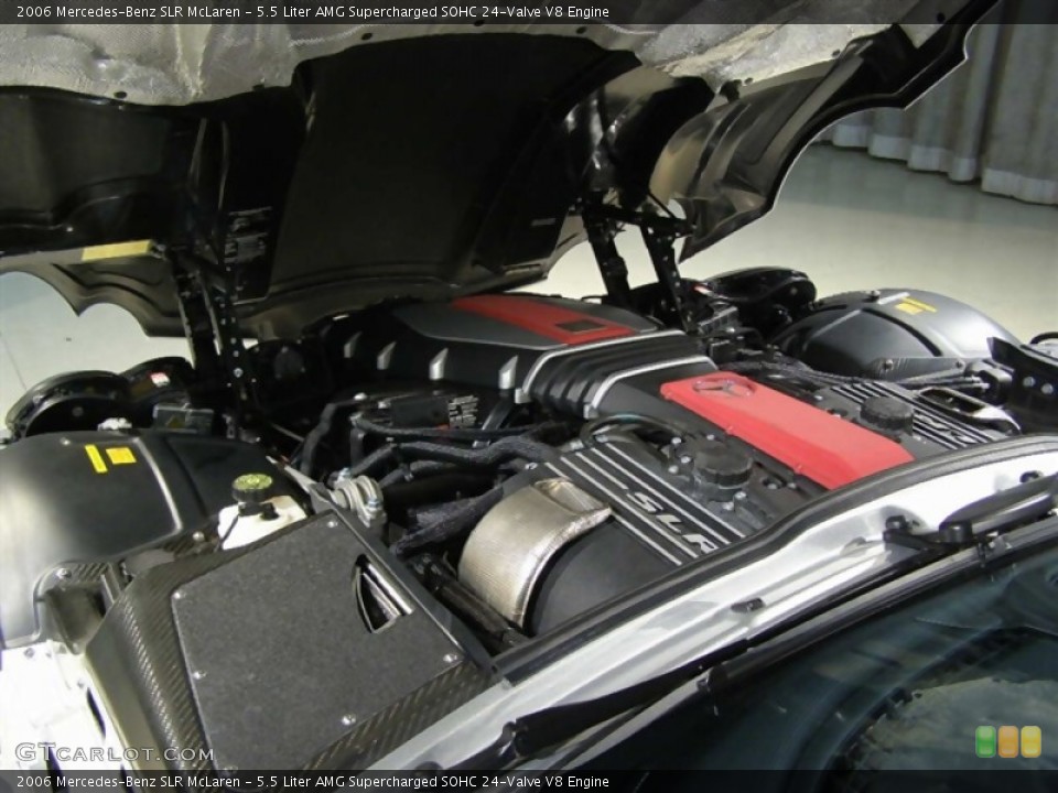 5.5 Liter AMG Supercharged SOHC 24-Valve V8 Engine for the 2006 Mercedes-Benz SLR #43765
