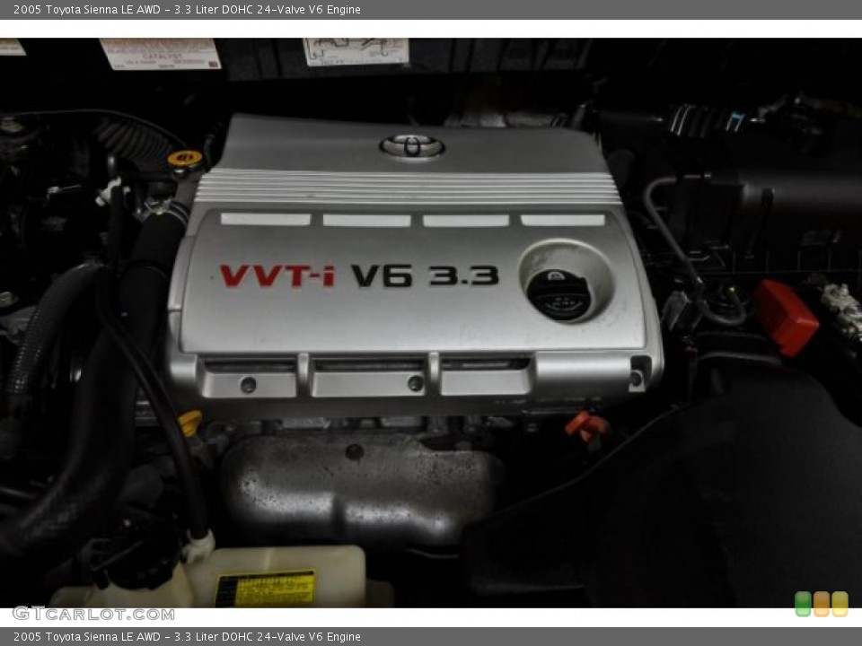3.3 Liter DOHC 24-Valve V6 Engine for the 2005 Toyota Sienna #43767099
