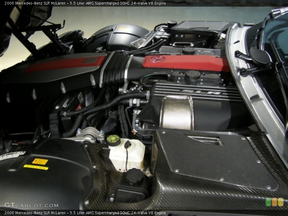 5.5 Liter AMG Supercharged SOHC 24-Valve V8 Engine for the 2006 Mercedes-Benz SLR #43771