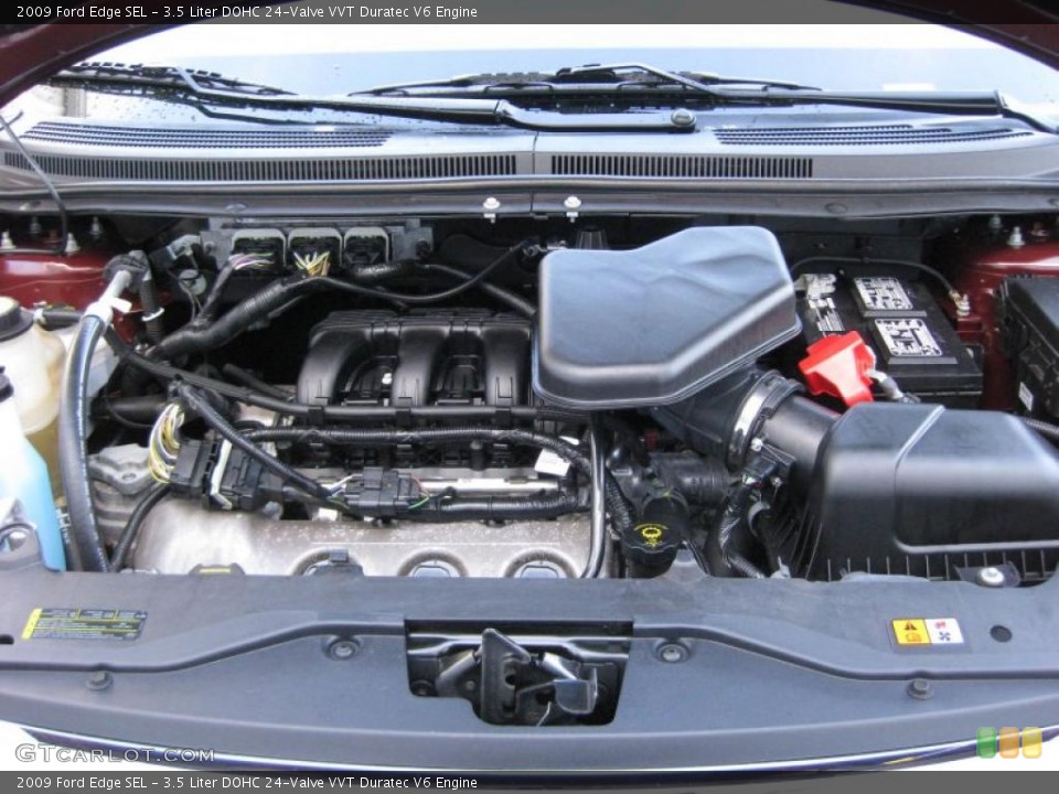 3.5 Liter DOHC 24-Valve VVT Duratec V6 Engine for the 2009 Ford Edge #43772969
