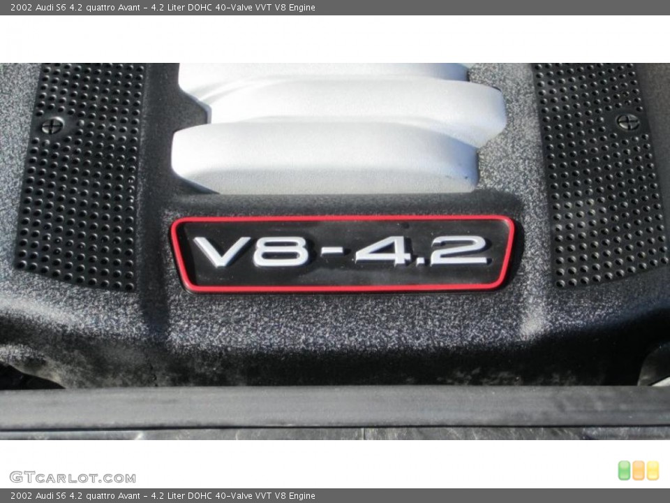 4.2 Liter DOHC 40-Valve VVT V8 Engine for the 2002 Audi S6 #43778868