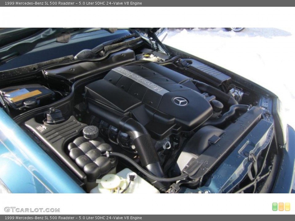 5.0 Liter SOHC 24-Valve V8 Engine for the 1999 Mercedes-Benz SL #43779245