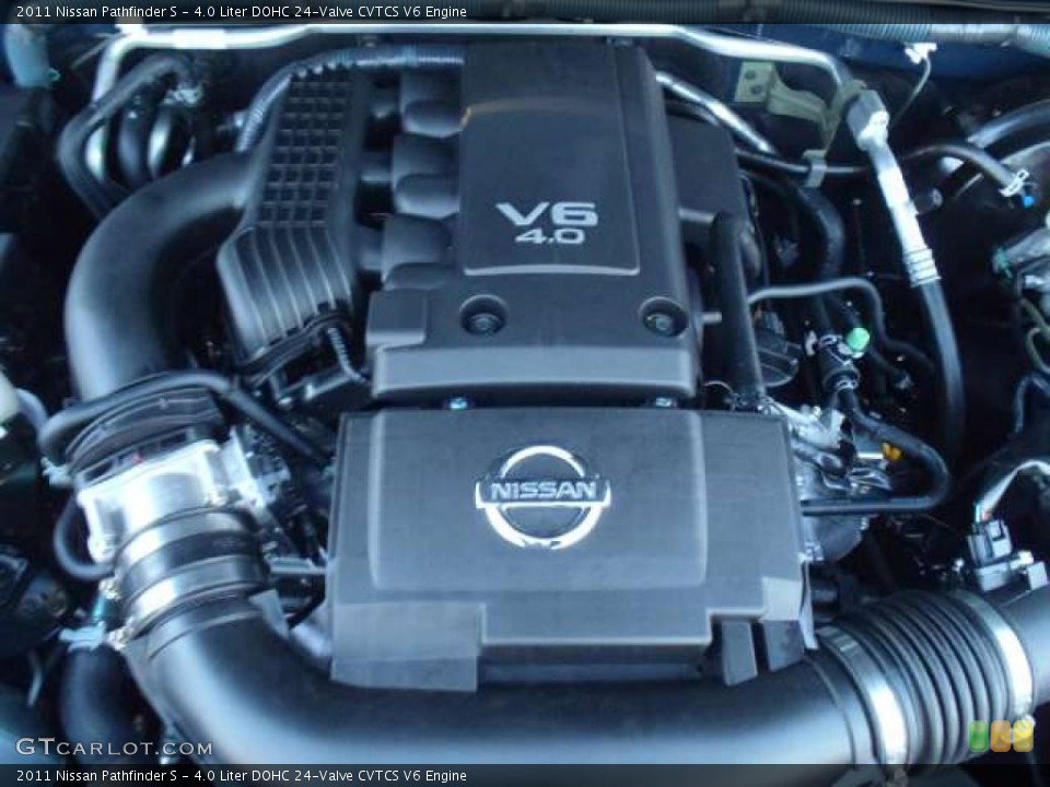 4.0 Liter DOHC 24-Valve CVTCS V6 Engine for the 2011 Nissan Pathfinder #43782954