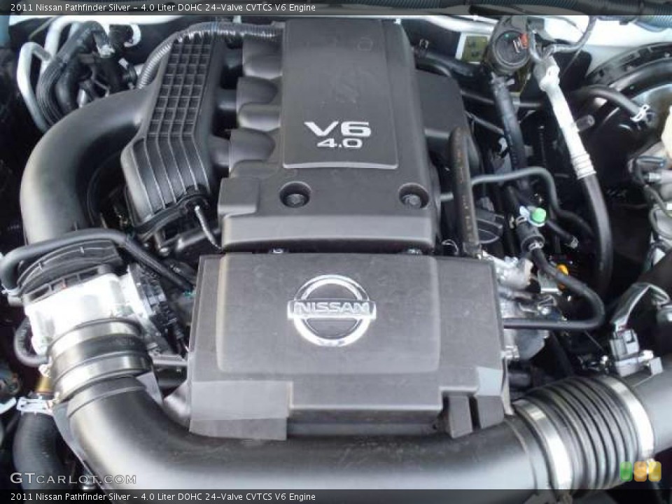 4.0 Liter DOHC 24-Valve CVTCS V6 Engine for the 2011 Nissan Pathfinder #43783498