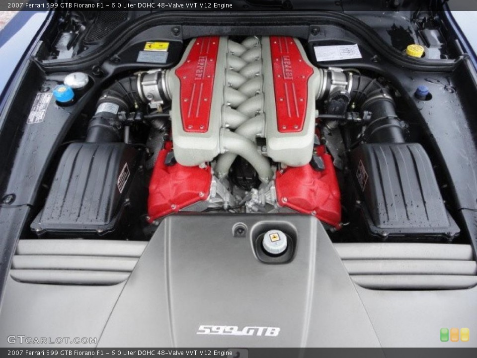 6.0 Liter DOHC 48-Valve VVT V12 Engine for the 2007 Ferrari 599 GTB Fiorano #43783982