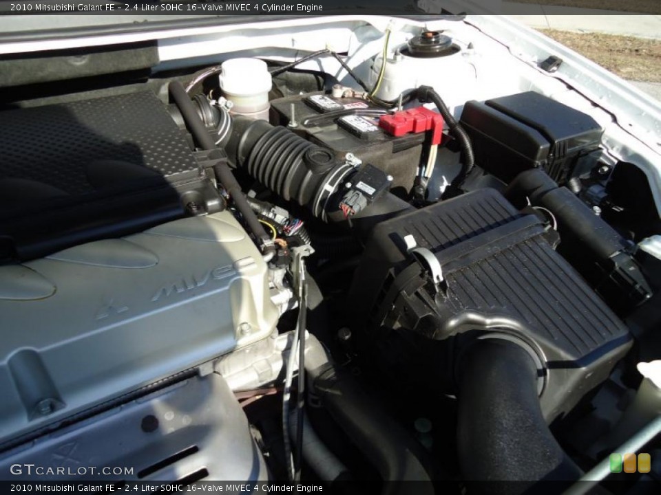 2.4 Liter SOHC 16-Valve MIVEC 4 Cylinder Engine for the 2010 Mitsubishi Galant #43814606