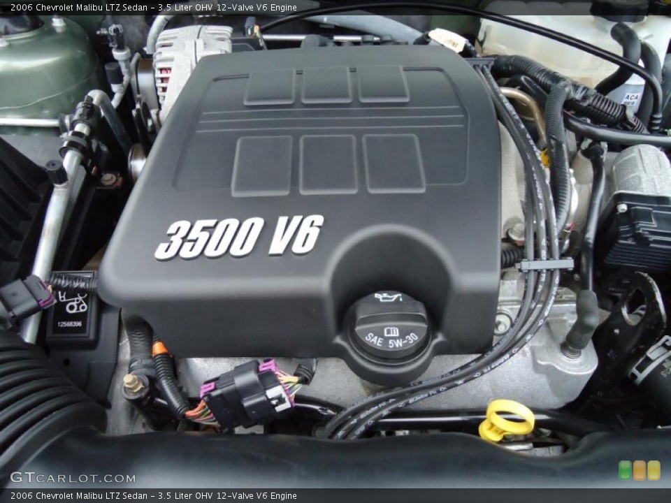 3.5 Liter OHV 12-Valve V6 Engine for the 2006 Chevrolet Malibu #43816821