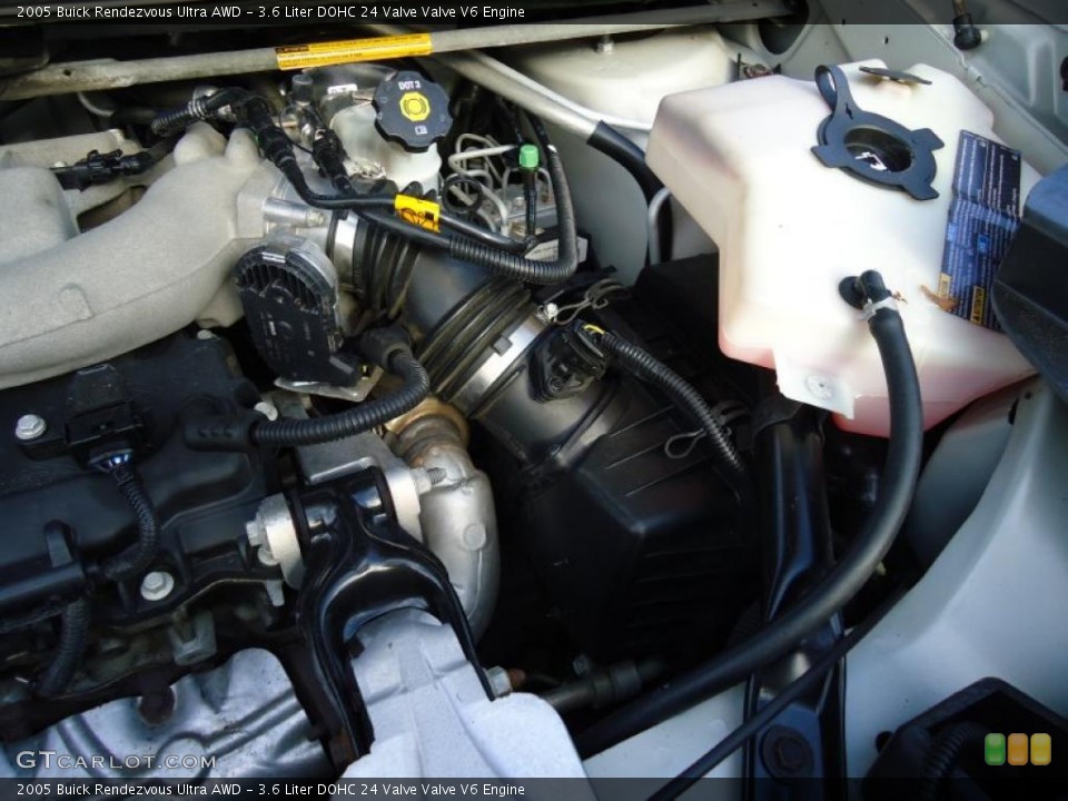 3.6 Liter DOHC 24 Valve Valve V6 Engine for the 2005 Buick Rendezvous #43817351