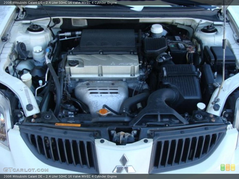 2.4 Liter SOHC 16 Valve MIVEC 4 Cylinder Engine for the 2006 Mitsubishi Galant #43820475