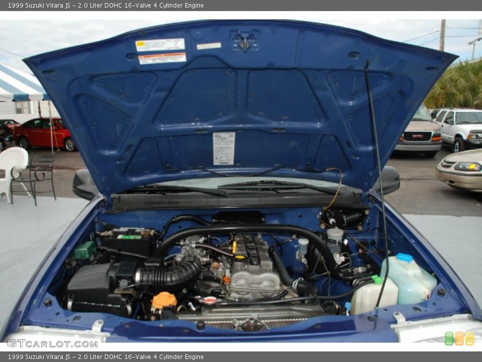 2.0 Liter DOHC 16-Valve 4 Cylinder 1999 Suzuki Vitara Engine
