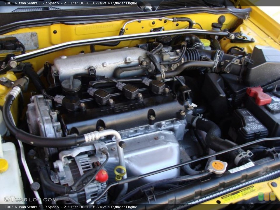 2.5 Liter DOHC 16-Valve 4 Cylinder Engine for the 2005 Nissan Sentra #43841113