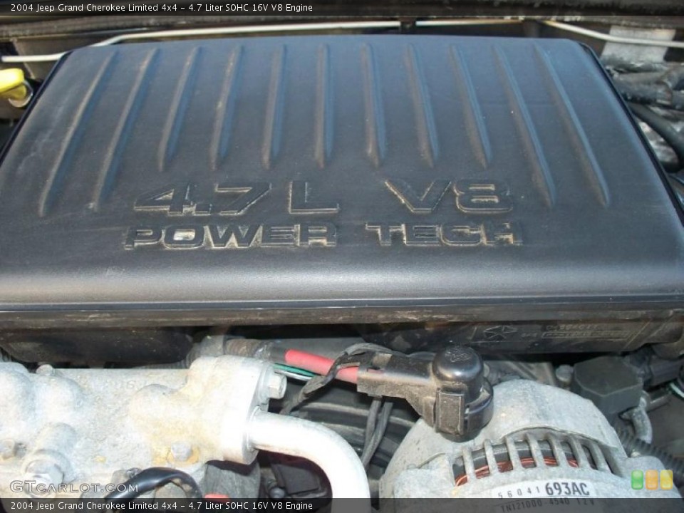 4.7 Liter SOHC 16V V8 Engine for the 2004 Jeep Grand Cherokee #43850213