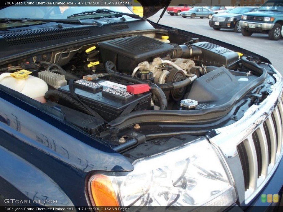4.7 Liter SOHC 16V V8 Engine for the 2004 Jeep Grand Cherokee #43850237