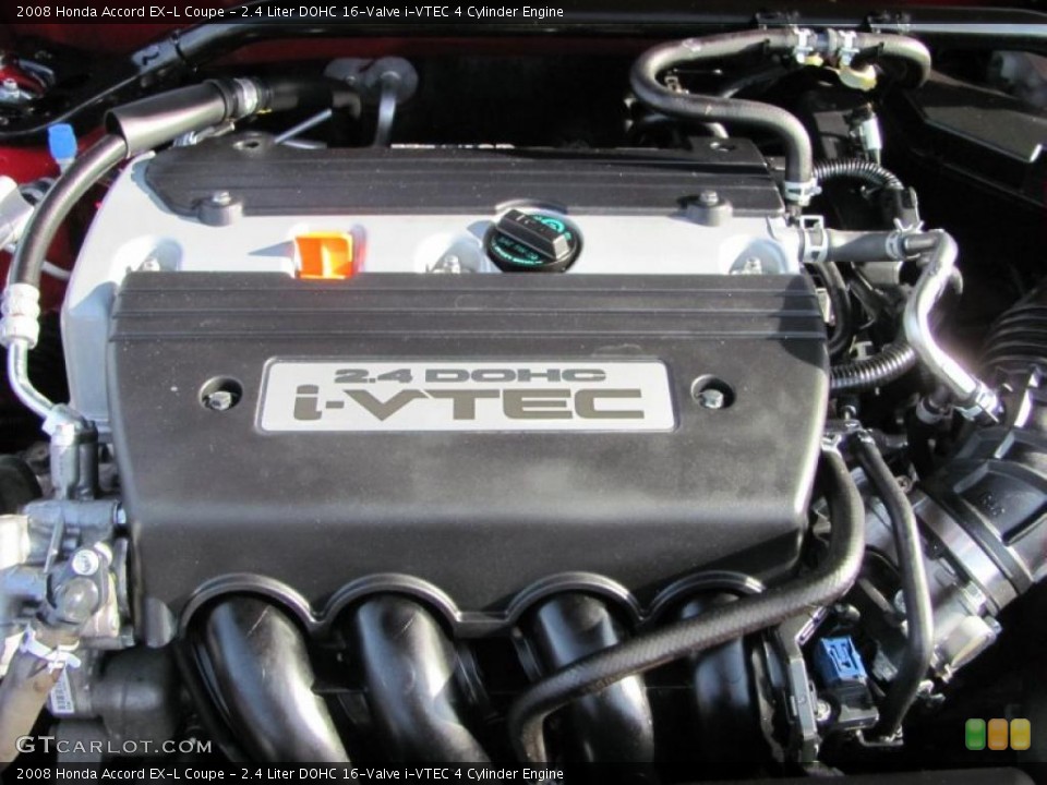 2.4 Liter DOHC 16-Valve i-VTEC 4 Cylinder Engine for the 2008 Honda Accord #43856582