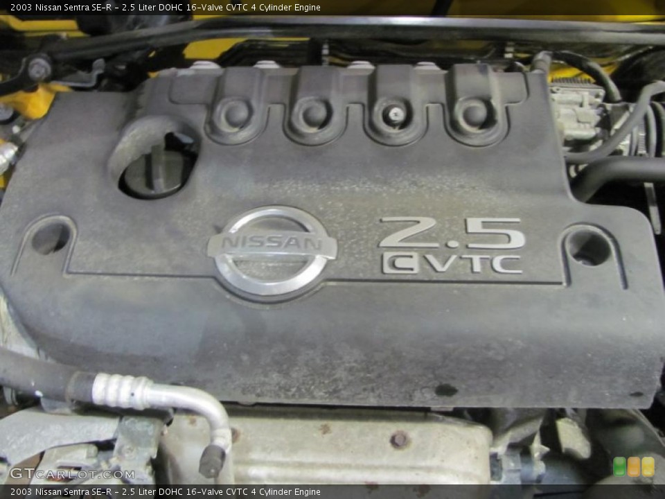 2.5 Liter DOHC 16-Valve CVTC 4 Cylinder Engine for the 2003 Nissan Sentra #43856953