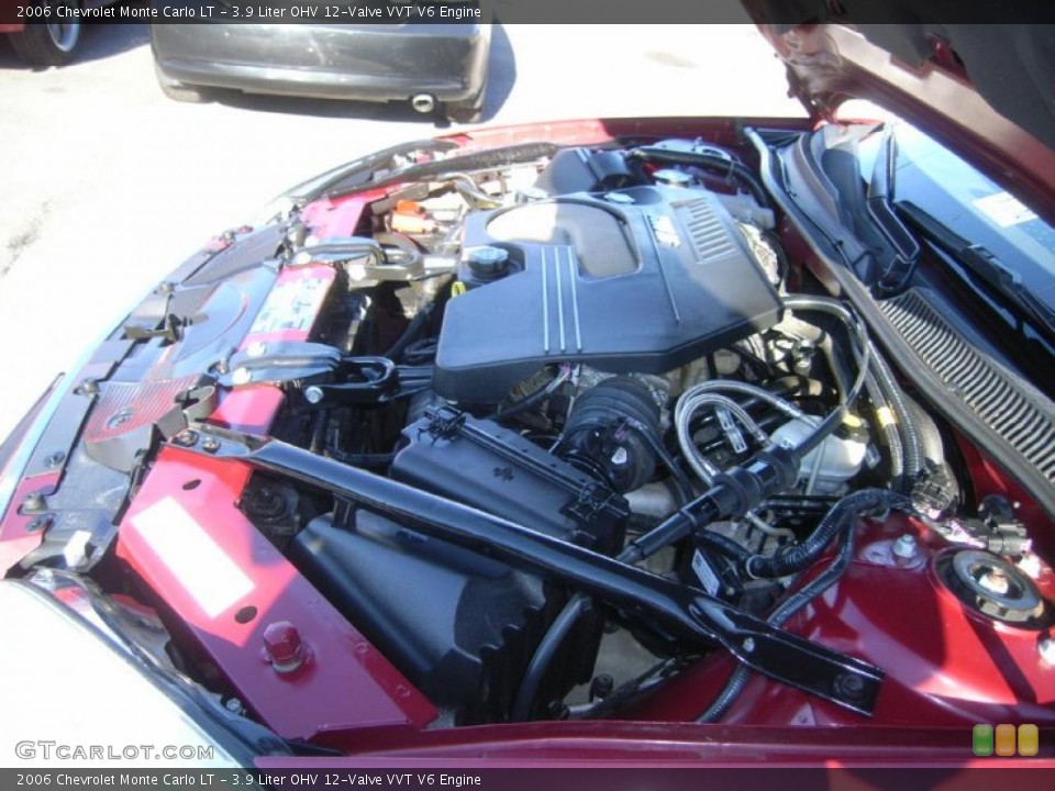 3.9 Liter OHV 12-Valve VVT V6 Engine for the 2006 Chevrolet Monte Carlo #43859621