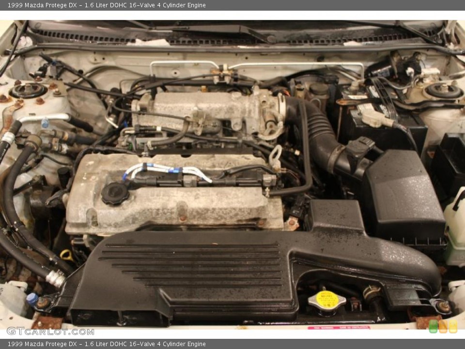 1.6 Liter DOHC 16-Valve 4 Cylinder Engine for the 1999 Mazda Protege #43873463