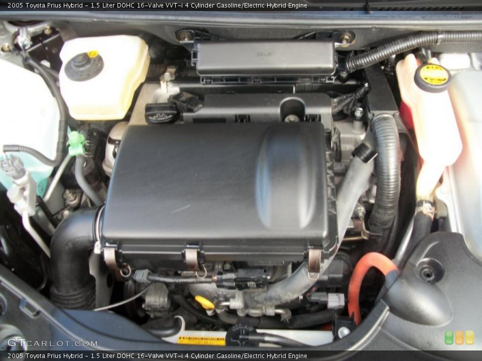 1.5 Liter DOHC 16-Valve VVT-i 4 Cylinder Gasoline/Electric Hybrid Engine for the 2005 Toyota Prius #43878971