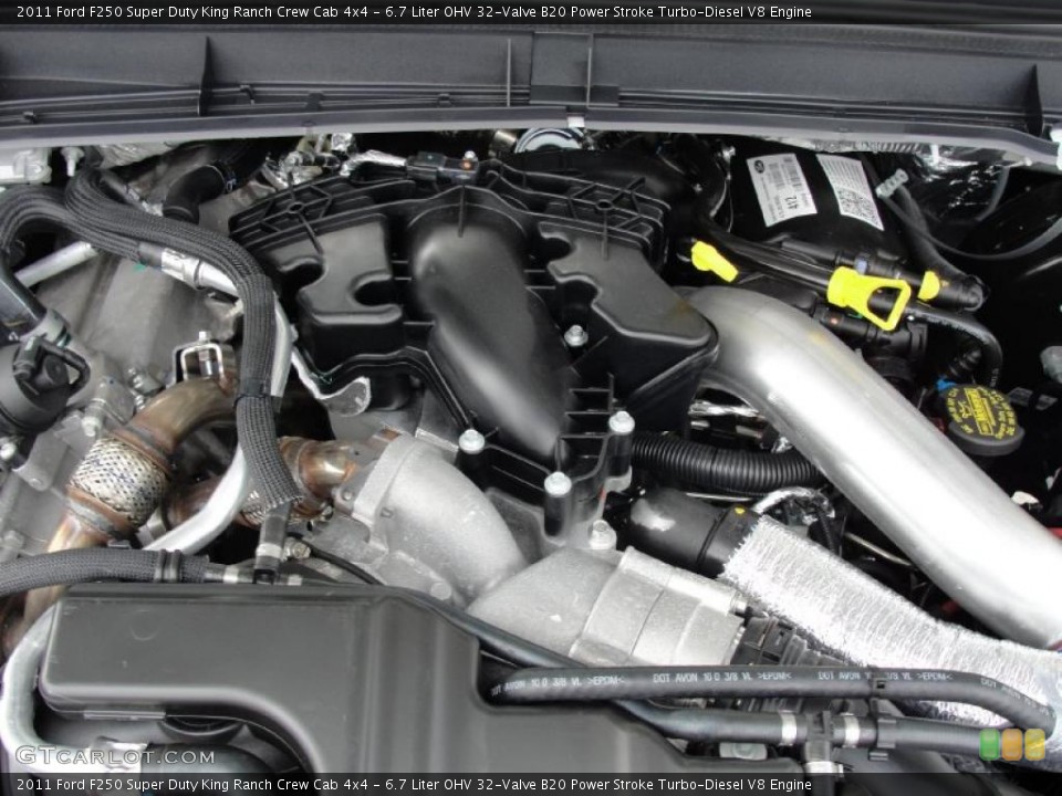 6.7 Liter OHV 32-Valve B20 Power Stroke Turbo-Diesel V8 Engine for the 2011 Ford F250 Super Duty #43883722