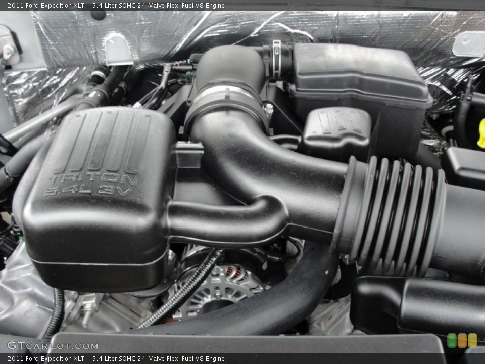 5.4 Liter SOHC 24-Valve Flex-Fuel V8 Engine for the 2011 Ford Expedition #43884278