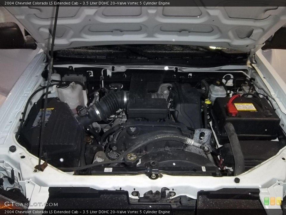 3.5 Liter DOHC 20-Valve Vortec 5 Cylinder Engine for the 2004 Chevrolet Colorado #43886983