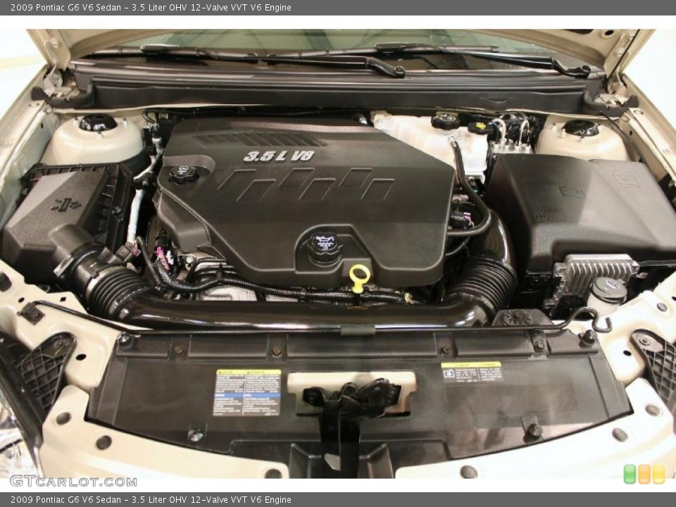 3.5 Liter OHV 12-Valve VVT V6 Engine for the 2009 Pontiac G6 #43895917
