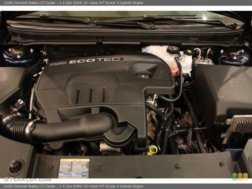 2.4 Liter DOHC 16-Valve VVT Ecotec 4 Cylinder Engine for the 2008 Chevrolet Malibu #43899905