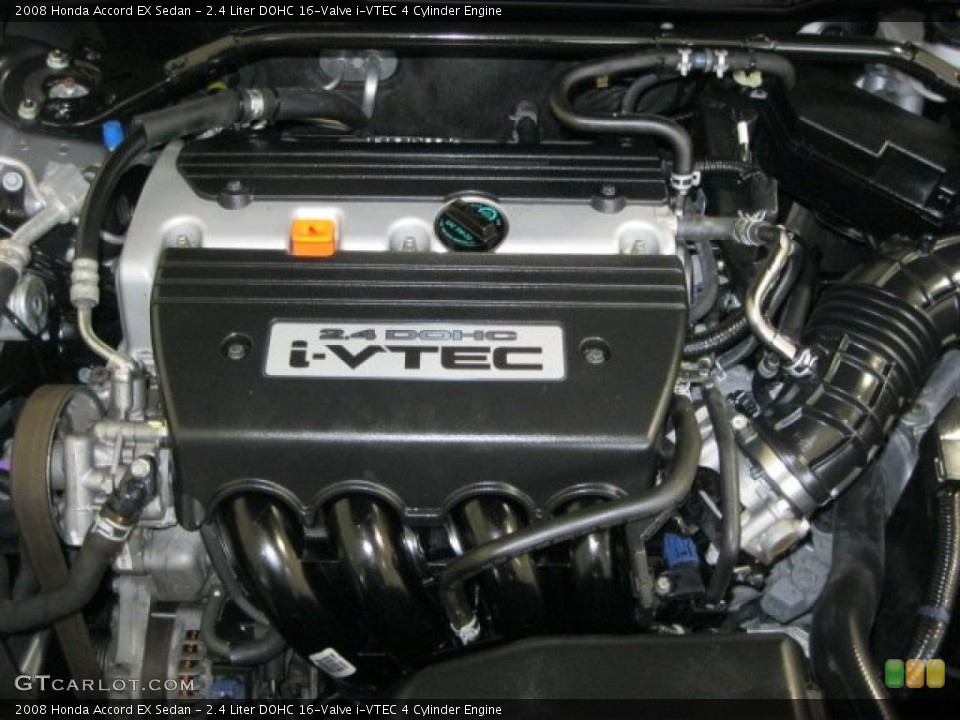 2.4 Liter DOHC 16-Valve i-VTEC 4 Cylinder Engine for the 2008 Honda Accord #43906385