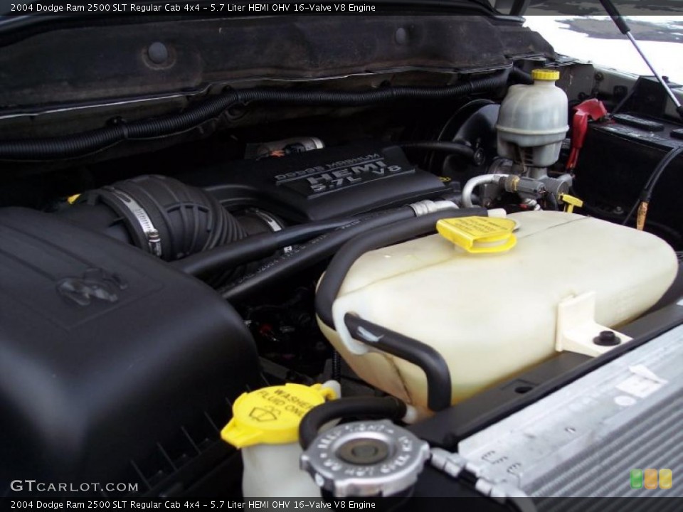 5.7 Liter HEMI OHV 16-Valve V8 Engine for the 2004 Dodge Ram 2500 #43908982
