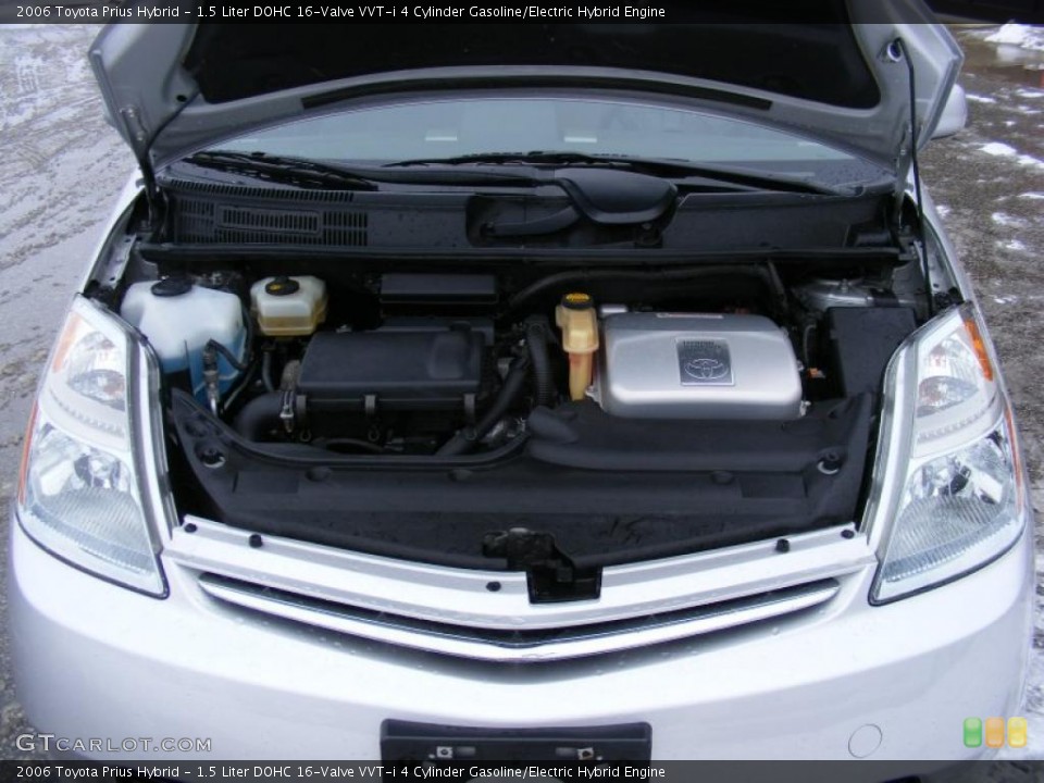 1.5 Liter DOHC 16-Valve VVT-i 4 Cylinder Gasoline/Electric Hybrid Engine for the 2006 Toyota Prius #43910982