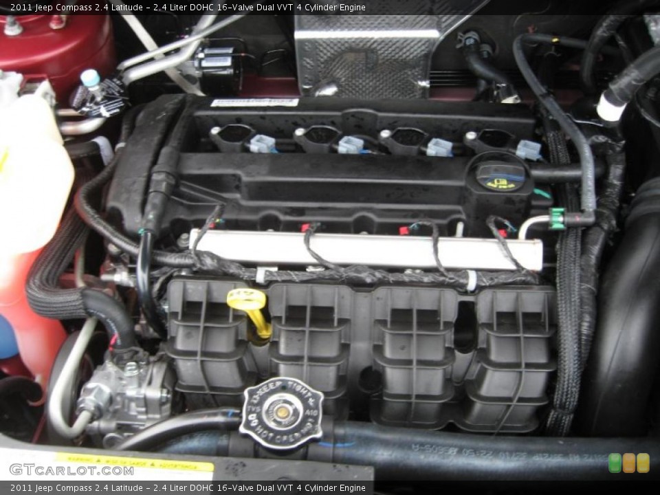 2.4 Liter DOHC 16-Valve Dual VVT 4 Cylinder Engine for the 2011 Jeep Compass #43926246