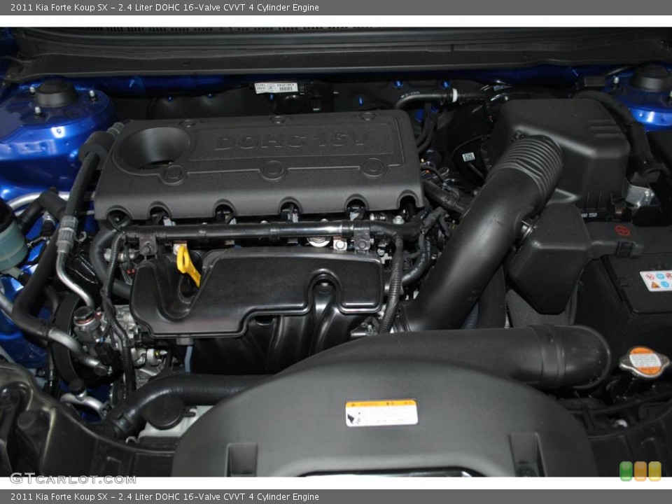 2.4 Liter DOHC 16-Valve CVVT 4 Cylinder Engine for the 2011 Kia Forte Koup #43933538
