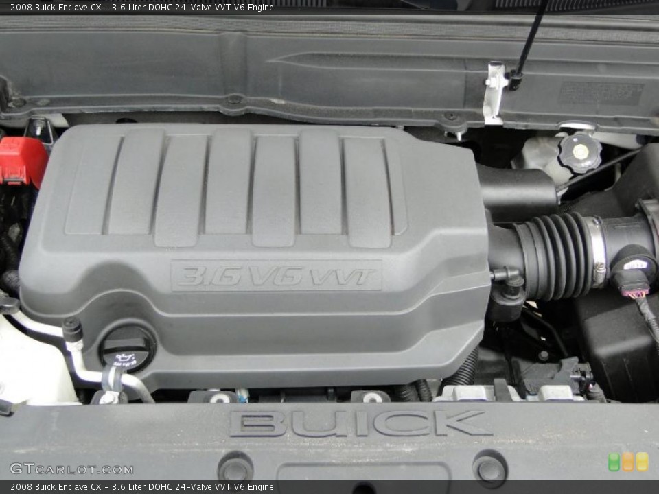3.6 Liter DOHC 24-Valve VVT V6 Engine for the 2008 Buick Enclave #43937755