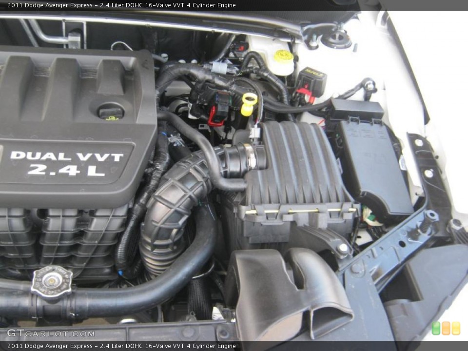 2.4 Liter DOHC 16-Valve VVT 4 Cylinder Engine for the 2011 Dodge Avenger #43938827