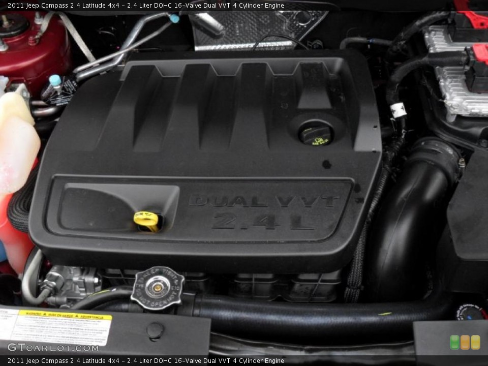 2.4 Liter DOHC 16-Valve Dual VVT 4 Cylinder Engine for the 2011 Jeep Compass #43942471