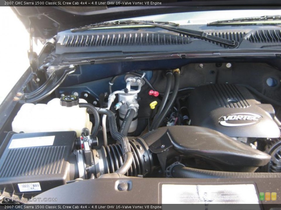 4.8 Liter OHV 16-Valve Vortec V8 Engine for the 2007 GMC Sierra 1500 #43944139