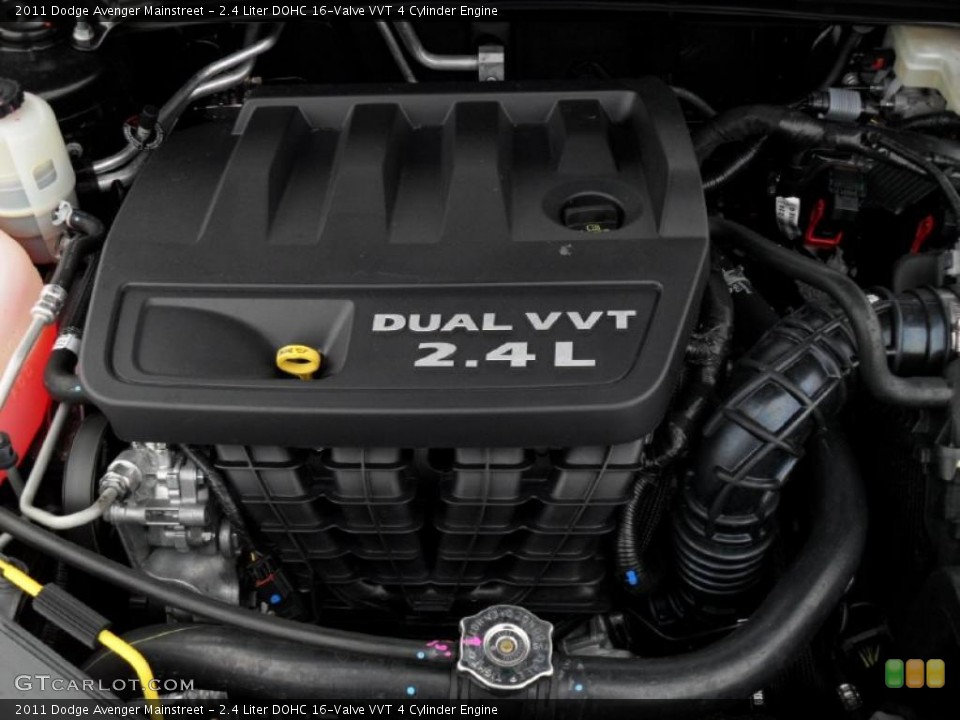 2.4 Liter DOHC 16-Valve VVT 4 Cylinder Engine for the 2011 Dodge Avenger #43944823
