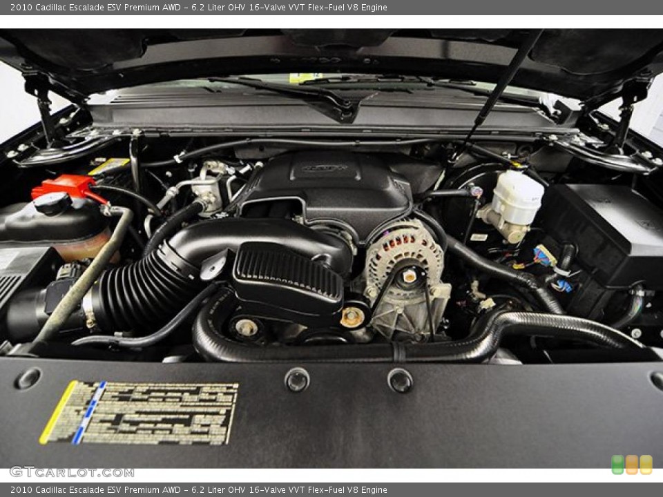 6.2 Liter OHV 16-Valve VVT Flex-Fuel V8 Engine for the 2010 Cadillac Escalade #43959125