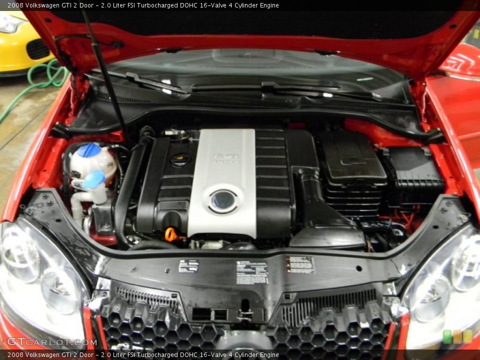 2.0 Liter FSI Turbocharged DOHC 16-Valve 4 Cylinder Engine for the 2008 Volkswagen GTI #43974985