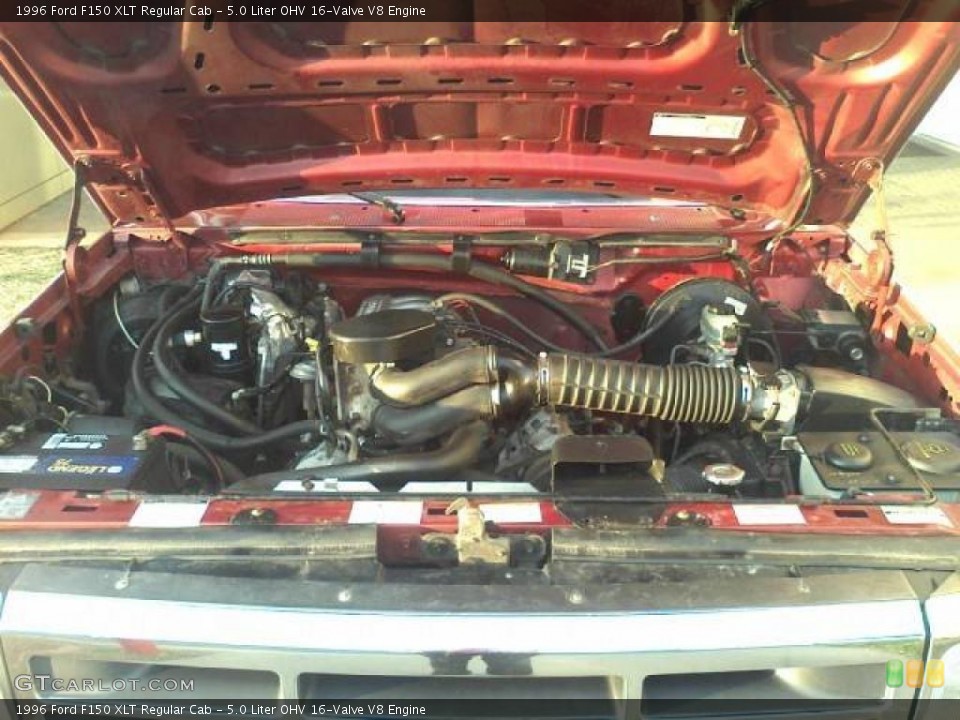 5.0 Liter OHV 16-Valve V8 Engine for the 1996 Ford F150 #43981280