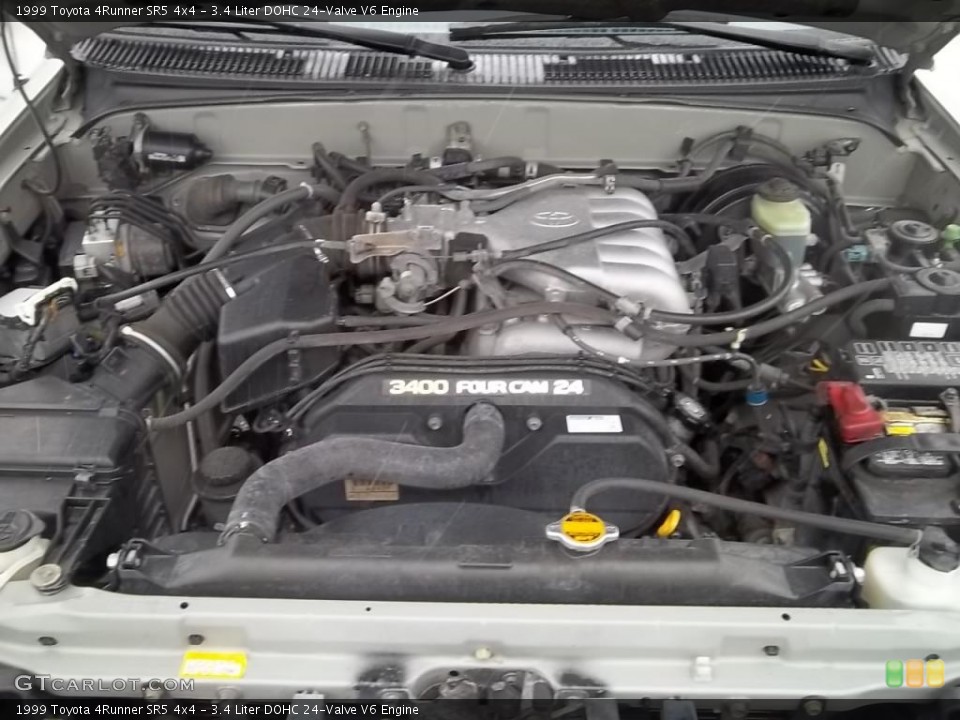 3.4 Liter DOHC 24-Valve V6 Engine for the 1999 Toyota 4Runner #43985732