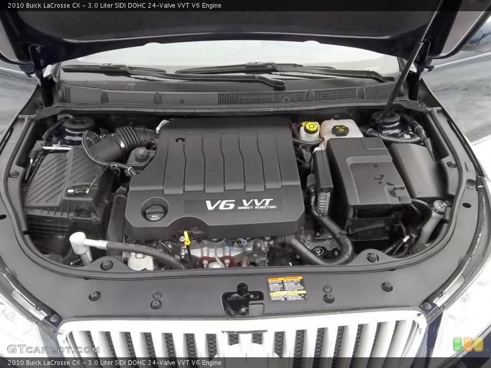 3.0 Liter SIDI DOHC 24-Valve VVT V6 Engine for the 2010 Buick LaCrosse #43987808